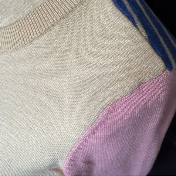 Modcloth Colorblock Sweater 3/4 sleeves - Picture 8 of 11